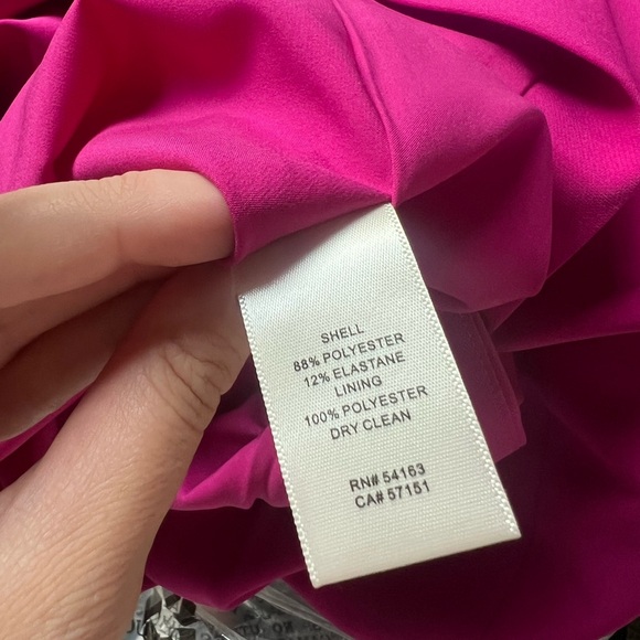 Eliza J Size 10 Magenta Dress - Picture 8 of 9